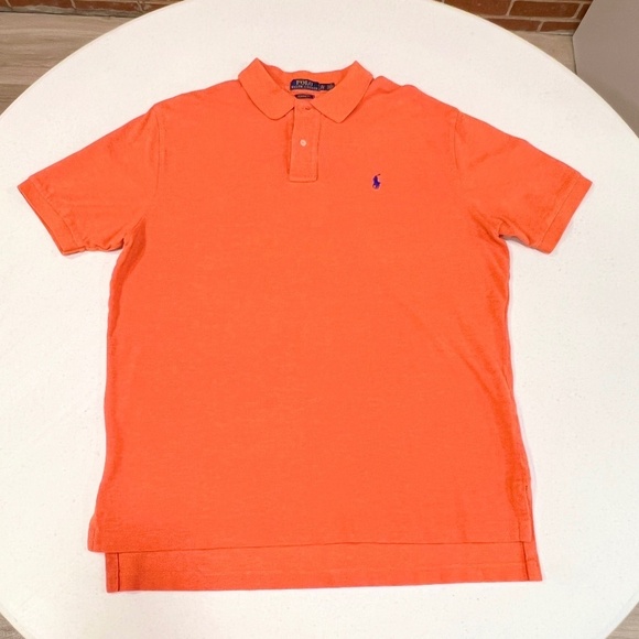 Polo Ralph Lauren Other - Polo Ralph Lauren Mens Golf Polo Shirt Classic Fit Short Sleeve Orange XL